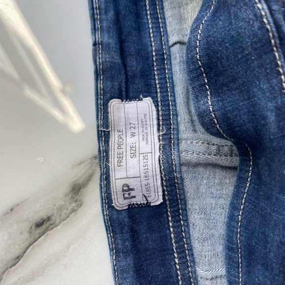 Free People Indigo Skinny Jeans - Picture 2 of 2